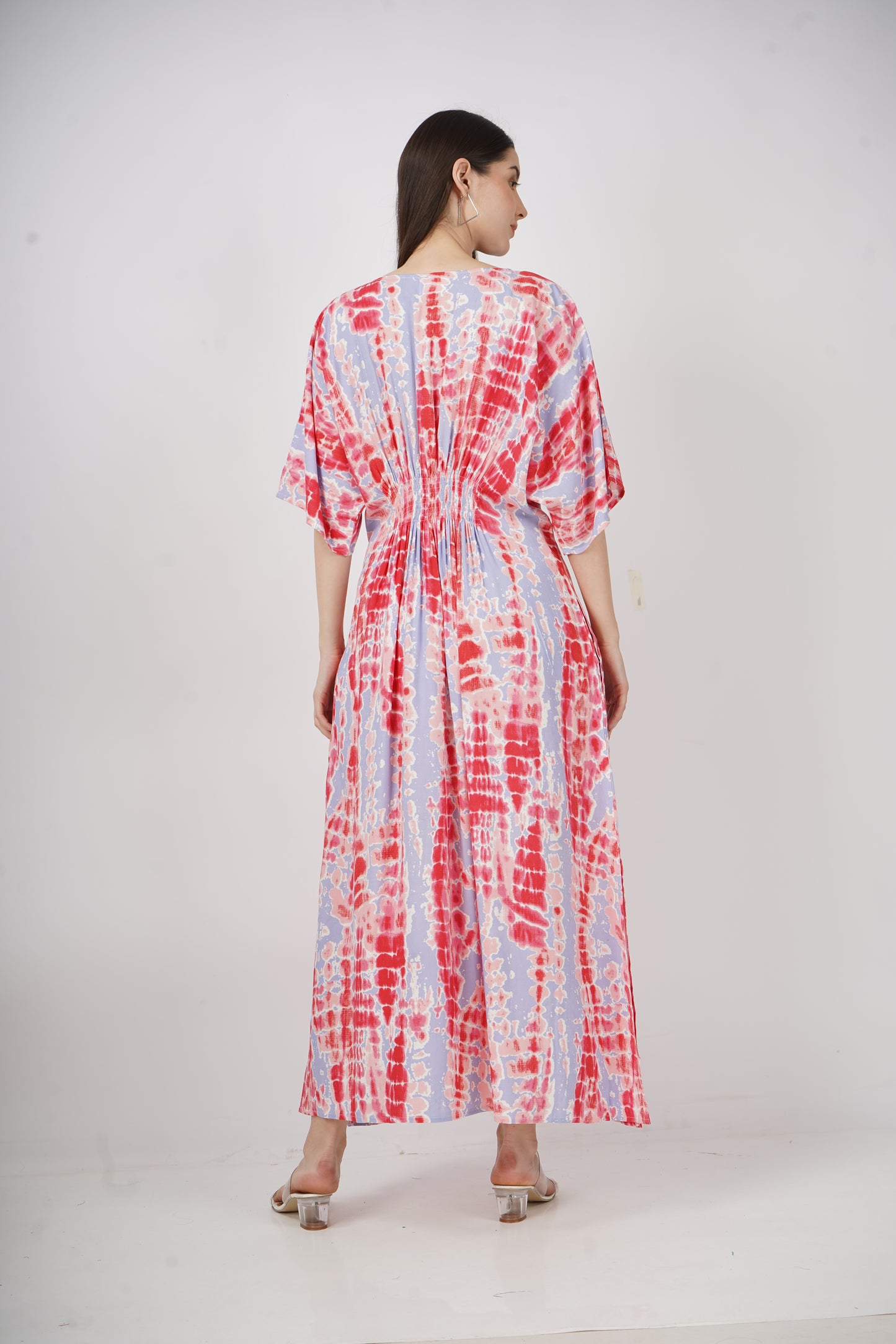 Pink Marshmellow | Shirred Dress With Pockets - 3 Sizes Available AU 10-30