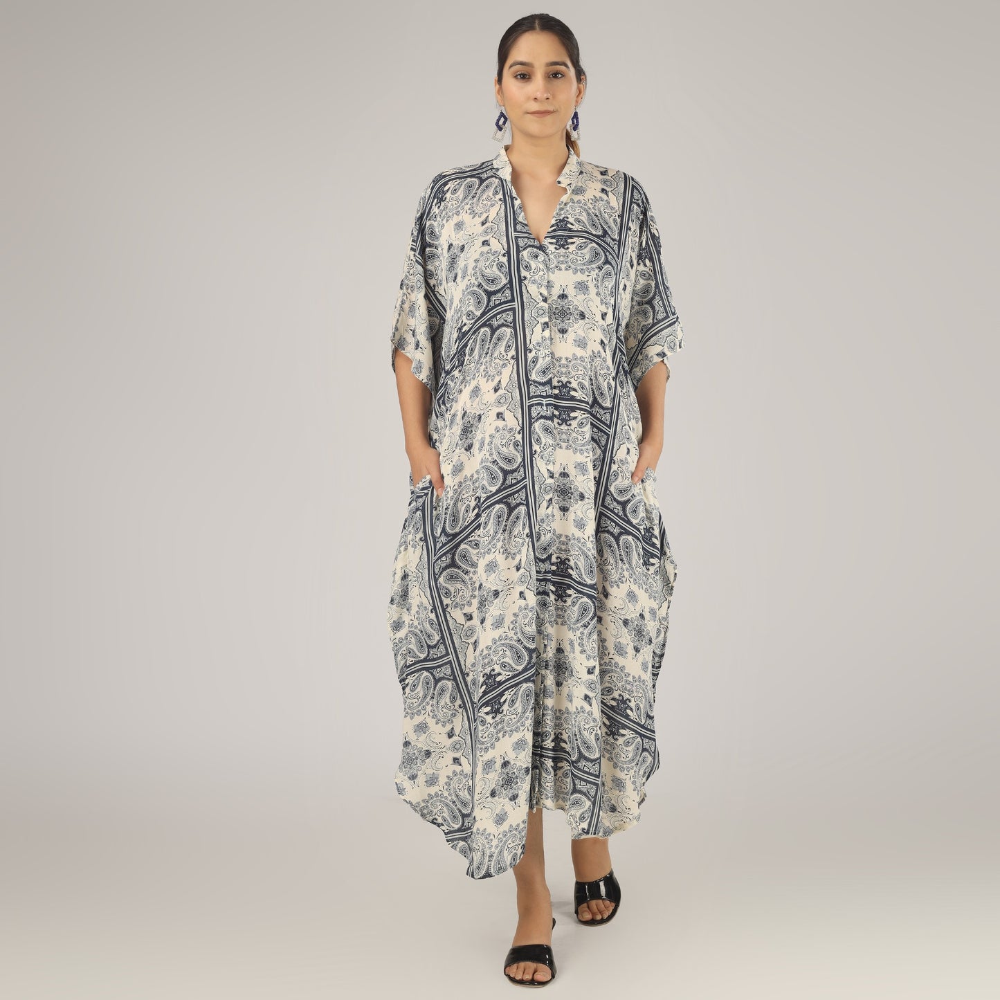 Beach Summer Kaftan Style Dress - Perfect for Plus Sizes
