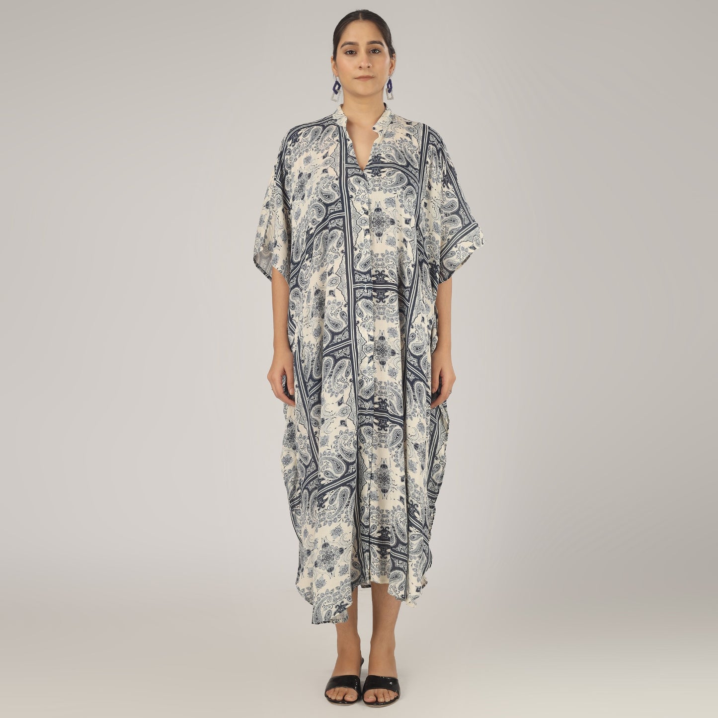 Beach Summer Kaftan Style Dress - Perfect for Plus Sizes