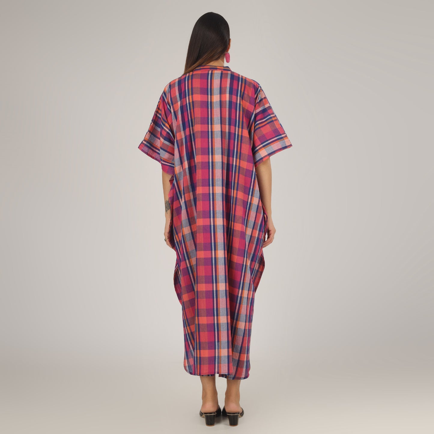 Color Block Shirt Dress