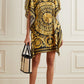 Midas Touch | Black & Gold Short Kaftan