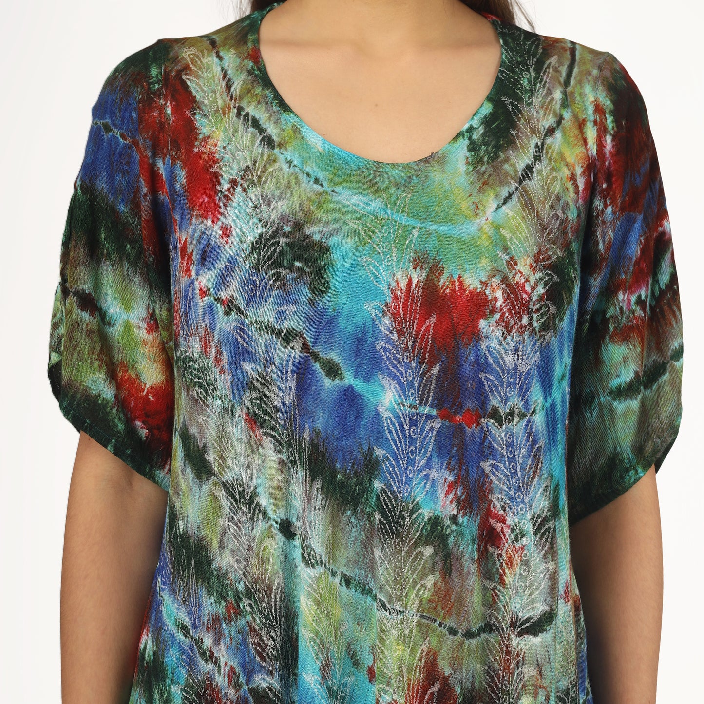 Jungle Tide | Boho Tie Dye Sundress