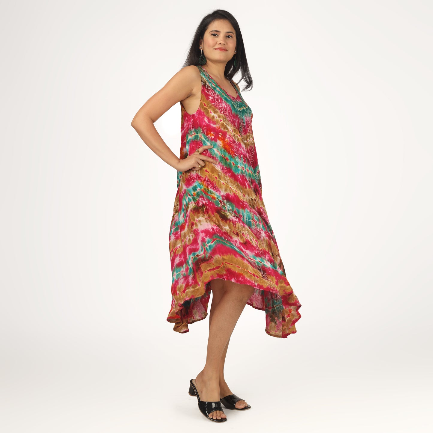 Summer Sorbet | Boho Tie Dye Sundress