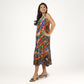 Tropic Turquoise | Boho Tie Dye Sleeveless Sundress