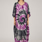 Purple Swirl | 100% Rayon Purple Kaftan With Pockets