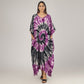 Purple Swirl | 100% Rayon Purple Kaftan With Pockets
