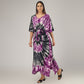 Purple Swirl | 100% Rayon Purple Kaftan With Pockets