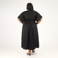 Black Frill Sleeve Dress
