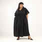Black Frill Sleeve Dress