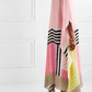 Earthen Threads Party Wear Beach Kaftan Kimono Crepe Dress-J5587