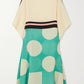 Earthen Threads Party Wear Beach Kaftan Kimono Crepe Dress-J5585